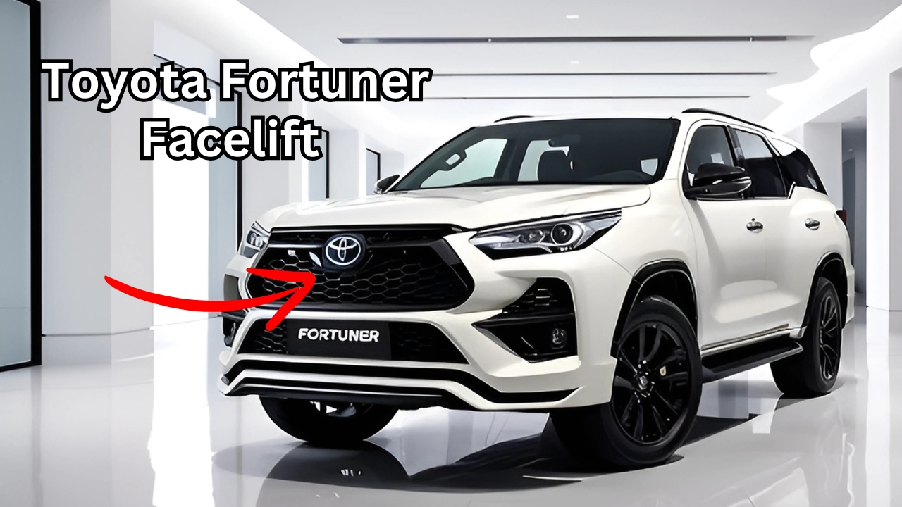 Toyota Fortuner Facelift