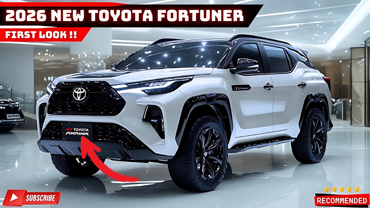 Toyota Fortuner New look