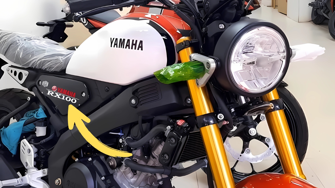 Yamaha RX100 New look