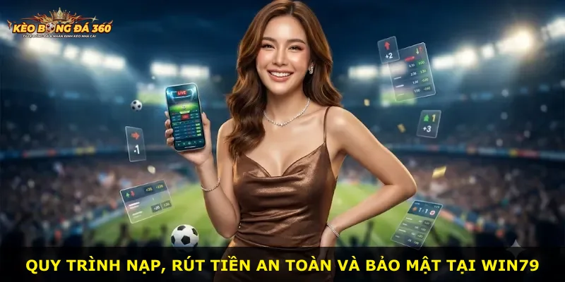 Quy trình nạp, rút tiền an toàn và bảo mật tại Win79